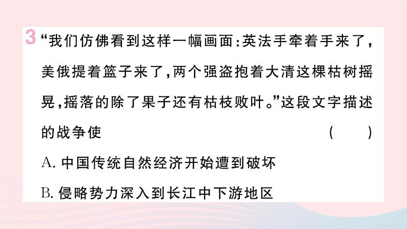 历史人教版八年级上册同步教学课件期末专题复习1中国近代史上的侵略与反抗05