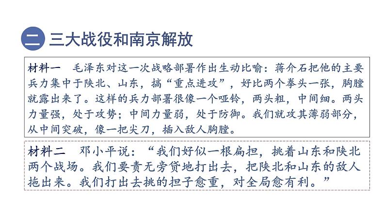 人教版八年级历史上册课件 第7单元 第24课  人民解放战争的胜利.ppt第7页