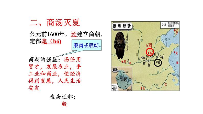 部编版七年级历史上册--第二单元第4课夏商周的更替--课件第6页