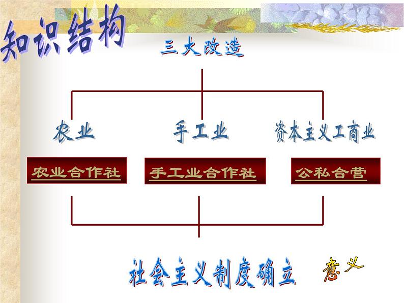 人教部编版八年级历史下册第五课三大改造课件05