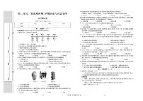 第二单元 综合测试卷 夏商周时期：早期国家与社会变革（不含答案）