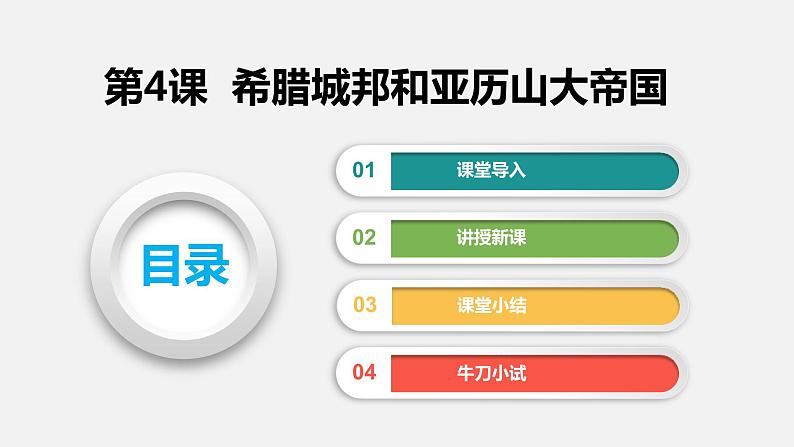 2022-2023学年人教版部编版九年级历史上册--第4课 希腊城邦和亚历山大帝国（课件)03