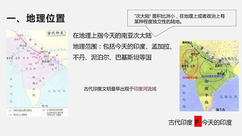 1.3 古代印度  课件 2022-2023学年部编版九年级历史上册04