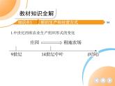 部编历史九年级上册01-第13课西欧经济和社会的发展课件+同步练习