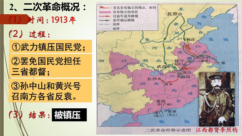 第11课 北洋政府的统治与军阀割据课件--2022—2023学年部编版初中历史八年级上册03