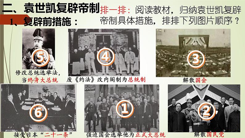 第11课 北洋政府的统治与军阀割据课件--2022—2023学年部编版初中历史八年级上册06