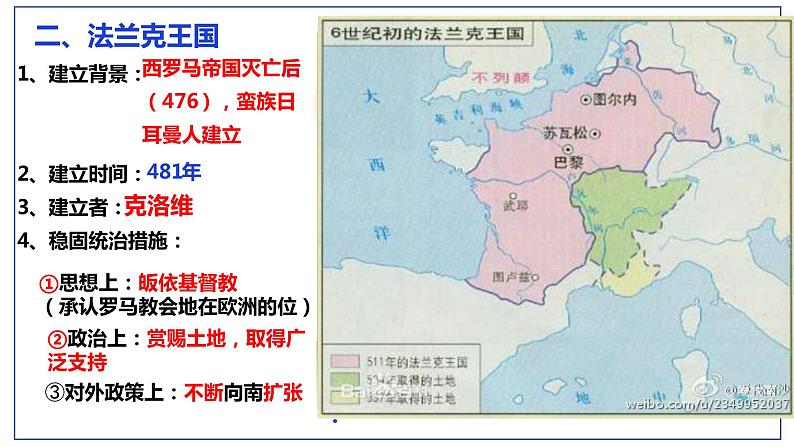 第7课 基督教的兴起和法兰克王国课件---部编版初中历史九年级上册07