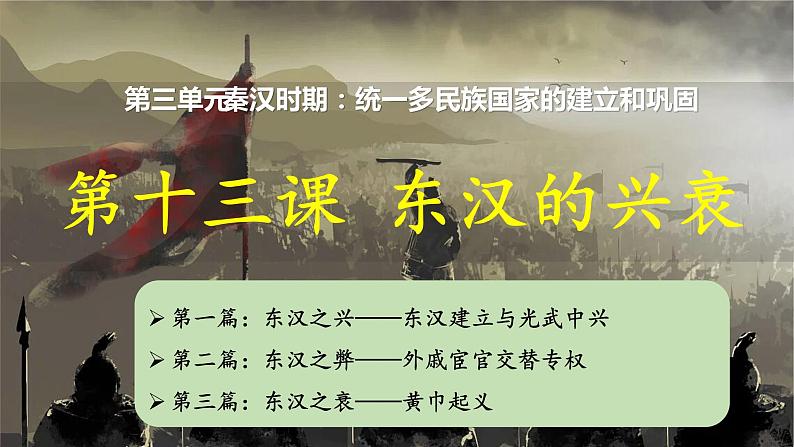 第13课 东汉的兴衰课件---2022—2023学年部编版初中历史七年级上册02