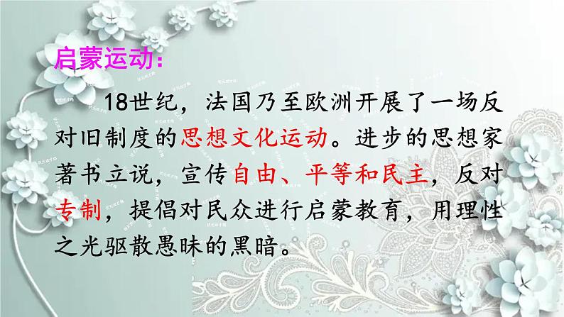 部编版历史九年级上册 第19课 法国大革命和拿破仑帝国 课件05