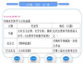 人教版九年级历史下第2单元第二次工业革命和近代科学文化第7课　近代科学与文化习题课件