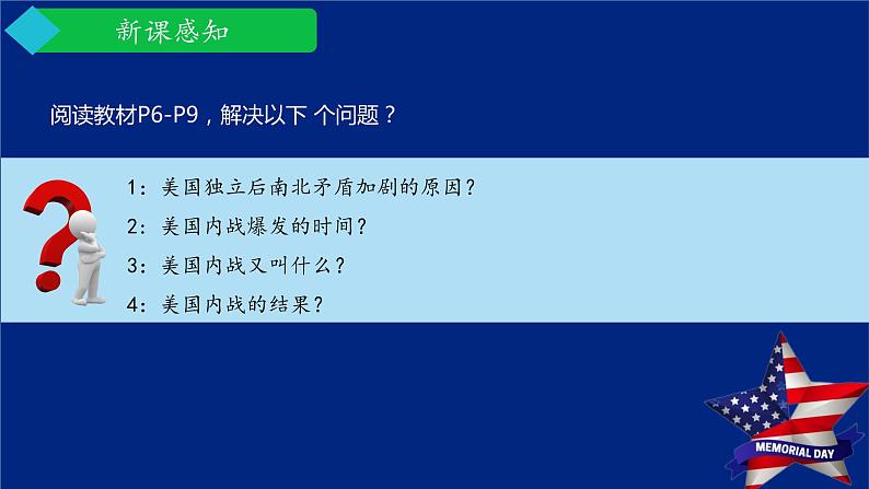 第3课 美国内战课件---2022—2023学年部编版初中历史九年级下册03