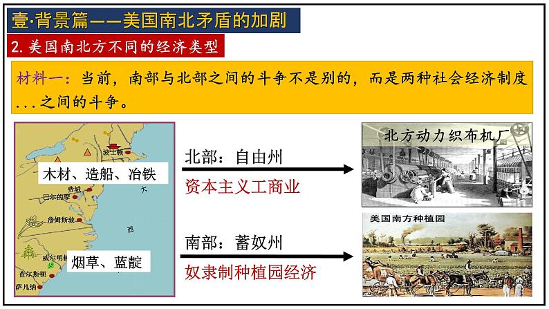 第3课 美国内战课件---2022—2023学年部编版初中历史九年级下册07