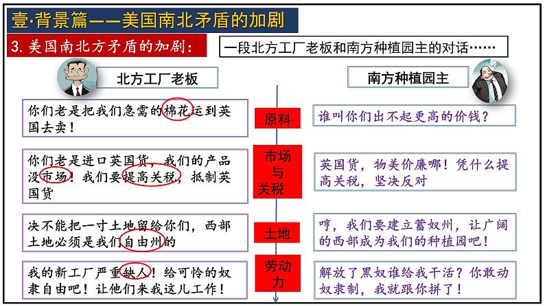 第3课 美国内战课件---2022—2023学年部编版初中历史九年级下册08