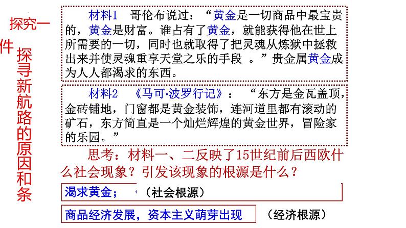 部编版九年级历史上册---第15课　探寻新航路（精品课件）05