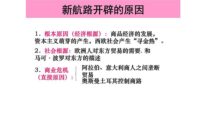 部编版九年级历史上册---第15课　探寻新航路（精品课件）07