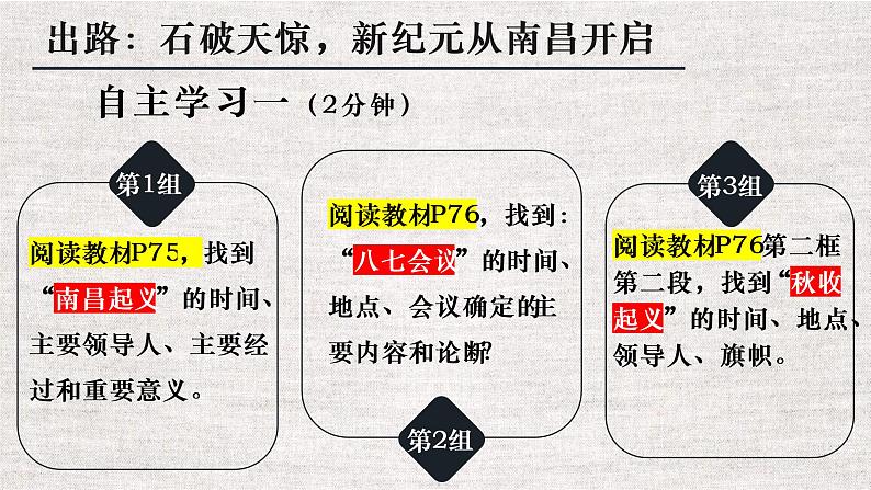 第16课 毛泽东开辟井冈山道路课件---2022—2023学年部编版初中历史八年级上册第5页