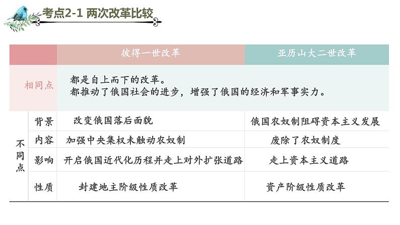 专题一 殖民地人民的反抗与资本主义制度的扩展  专题复习 课件PPT07