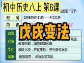人教版八年级历史上册课件第6课 《戊戌变法》