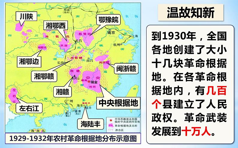 2021年部编版八年级历史上册第五单元第17课《 中国工农红军长征》课件02