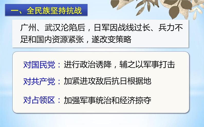 2021年不部编版八年级历史上册第六单元第22课 《抗日战争的胜利》课件06