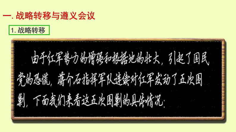 部编版八年级历史上册--第17课 中国工农红军长征（精品课件2）05