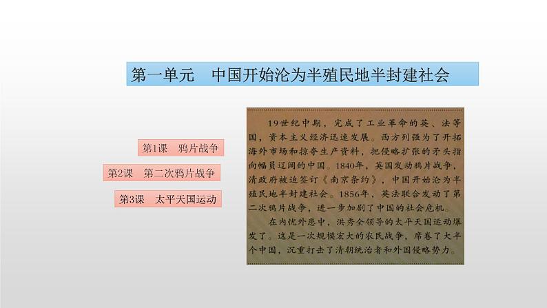 八上第一单元 中国开始沦为半殖民地半封建社会课件--2023届中考总复习第6页