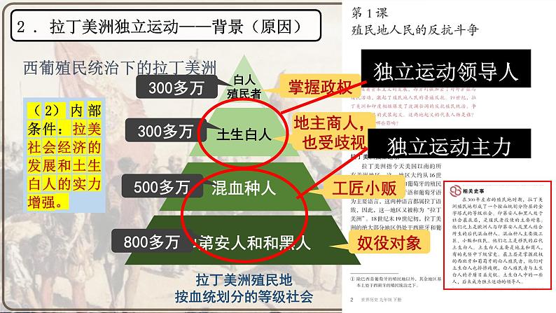 第1课 殖民地人民的反抗斗争 课件---2021-2022学年初中历史部编版九年级下册第8页