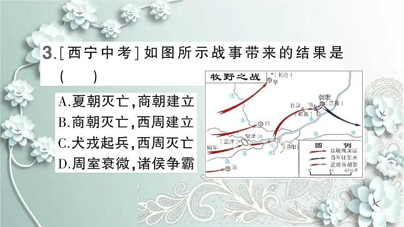 部编版历史七年级上册 第二单元检测卷 课件04