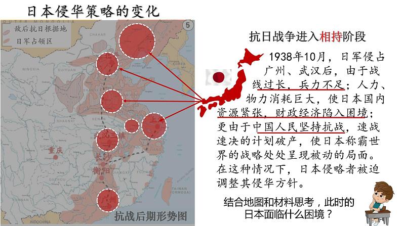 部编版八年级历史上册--第22课  抗日战争的胜利（精品课件）第5页
