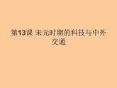 人教部编版历史七年下册《第13课 宋元时期的科技与中外交通》课件