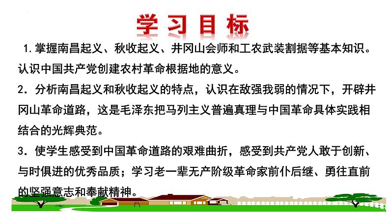 5.16毛泽东开辟井冈山道路课件2022_2023学年部编版八年级历史上册第2页