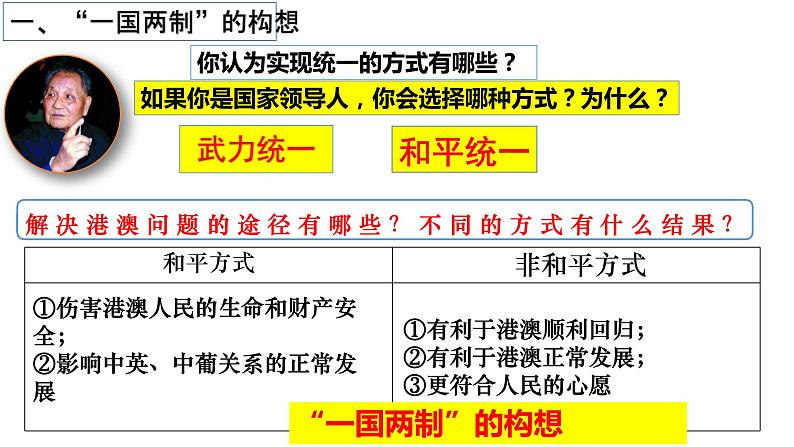 第13课  香港和澳门回归祖国 课件05