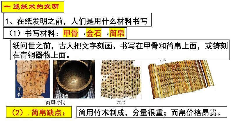 3.15两汉的科技和文化课件 2021-2022学年部编版七年级历史上册第2页