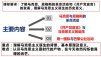 九年级上册第七单元 工业革命和国际共产主义运动的兴起第21课 马克思主义的诞生和国际共产主义运动的兴起图片ppt课件