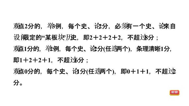 中考历史复习非选择题题型11观点论述题题型课件第5页