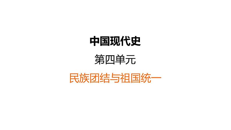 中考历史复习中国现代史课前背记知识点课件01