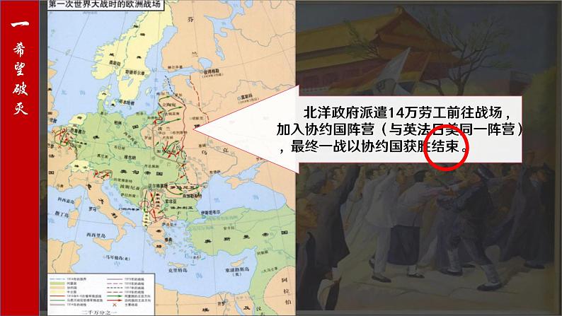 第13课 五四运动课件---2022-2023学年初中历史部编版八年级上册第3页