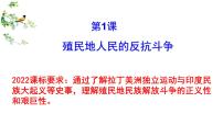 初中历史人教部编版九年级下册第一单元 殖民地人民的反抗与资本主义制度的扩展第1课 殖民地人民的反抗斗争背景图课件ppt