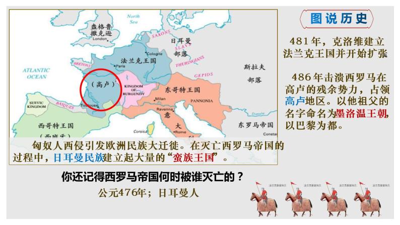 初中历史人教部编版九年级上册第7课 基督教的兴起和法兰克王国课文ppt课件-教习网|课件下载
