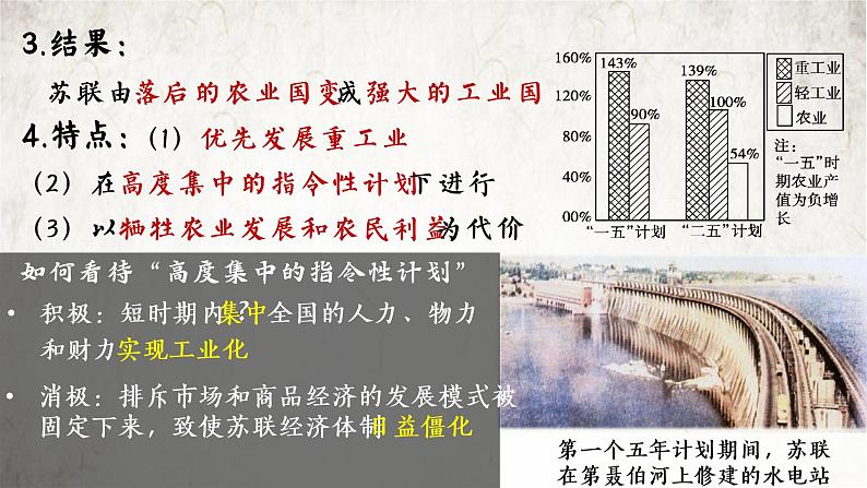 第11课 苏联的社会主义建设  课件---2022-2023学年初中历史部编版九年级下册08