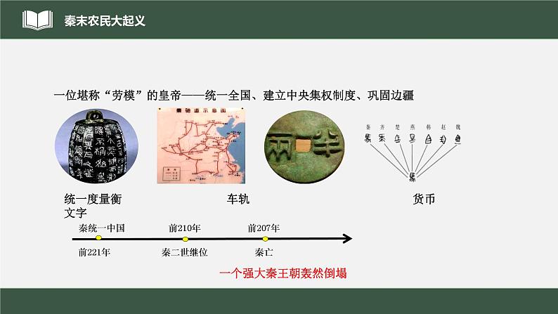 2022年部编版历史七年级上册《秦末农民大起义》课件第1页