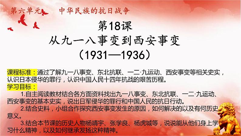 6.18从九一八事变到西安事变课件第3页