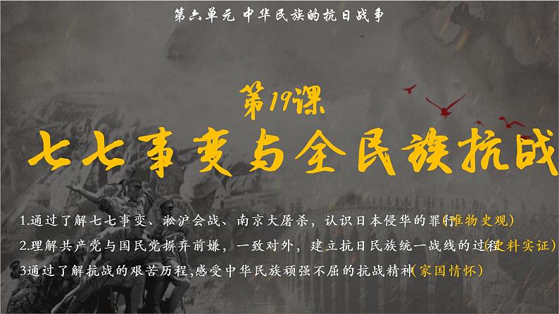 第19课 七七事变与全民族抗战课件---2022-2023学年初中历史部编版八年级上册第2页