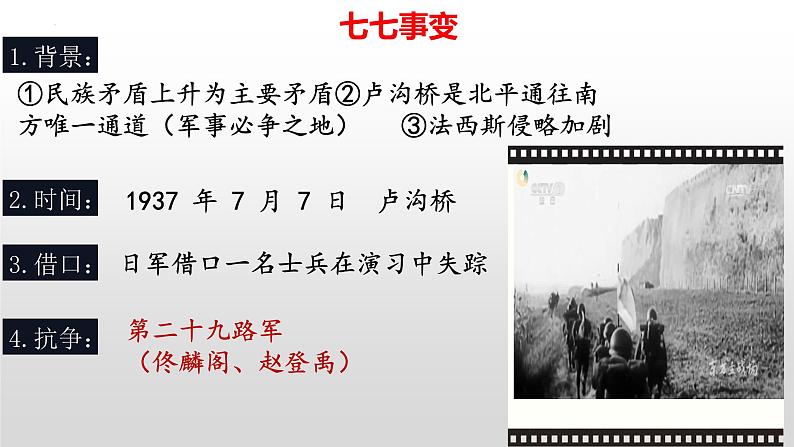 6.19七七事变与全民族抗战课件第6页