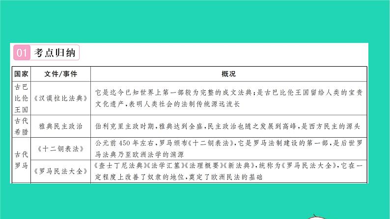 2022九年级历史下册第六单元走向和平发展的世界专题七依法治国作业课件新人教版02