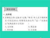 2022七年级历史下册专题三隋唐以来中央集权制度的演变作业课件新人教版