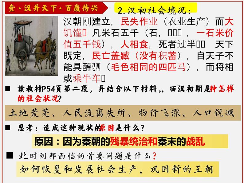 第11课 西汉建立和“文景之治 课件--2022-2023学年初中历史部编版七年级上册第4页