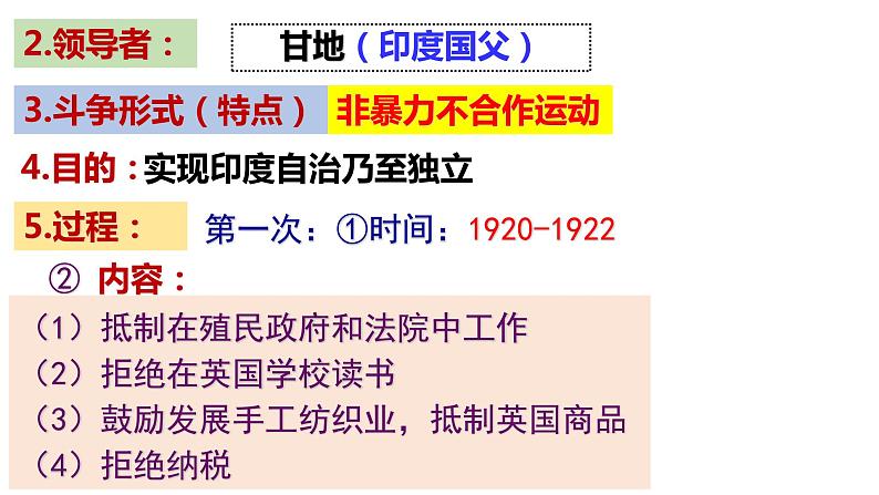 第12课  亚非拉民族民主运动的高涨课件  2021-2022学年部编版九年级历史下册第7页