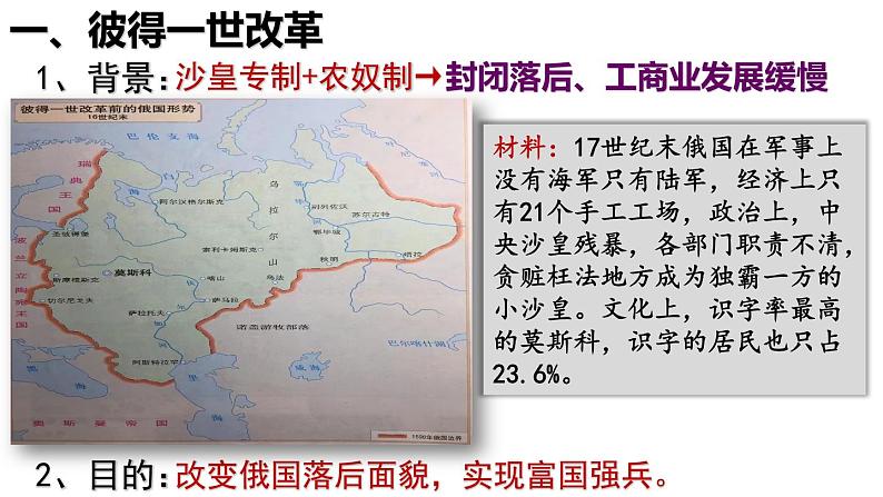第2课 俄国的改革 课件05