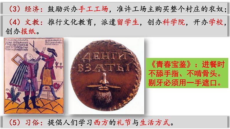 第2课 俄国的改革 课件08